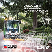 Dulevo D.zero2 Spazzatrice Stradale 100% Elettrica